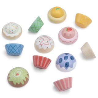 Cupcakes met geschenkdoos - 6 cupcakes